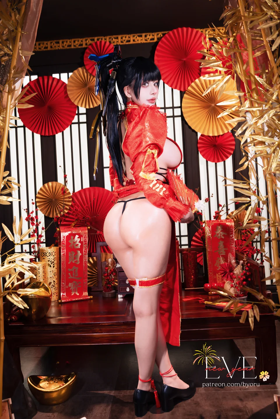 Byoru - Eve New Year Qipao Stellar Blade [62P,19V-2.47GB] tg@simisebaisi 【丝足阁】021.webp